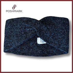 American Eagle Outfitters Knoted Winter Head Band, Grey & Silver